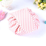 Carvallo - Kosmetiktask med snörning och stort utrymme Carvallo