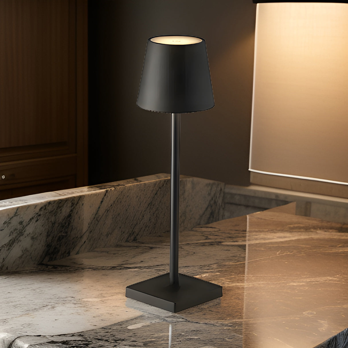 Uppladdningsbar bordslampa Carvallo