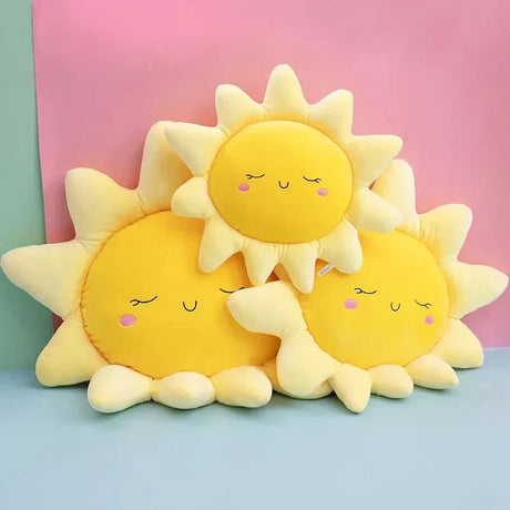 Plush Soft Cloud + Sun Kudde i Mjuk Polyester Material Carvallo