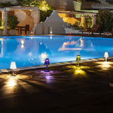 RoyaleGlow Crystal Trådlampa LED | Touch Control & Uppladdningsbar Inomhus/Utebelysning Carvallo