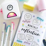 QuickSnap – Kompakt trådlös skrivare med en smal design för omedelbar fotoutskrift Carvallo