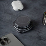 Trådlös laddningsstation med vikbar stativ Carvallo