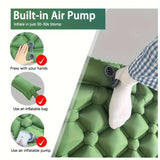 Campingmadrass Luftmadrass Lättviktig Vattentät Säng Carvallo