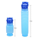 Carvallo Urinal FlexRelief | Teleskopisk & Fällbar | För Damer & Barn | 750 ml Kapacitet Carvallo