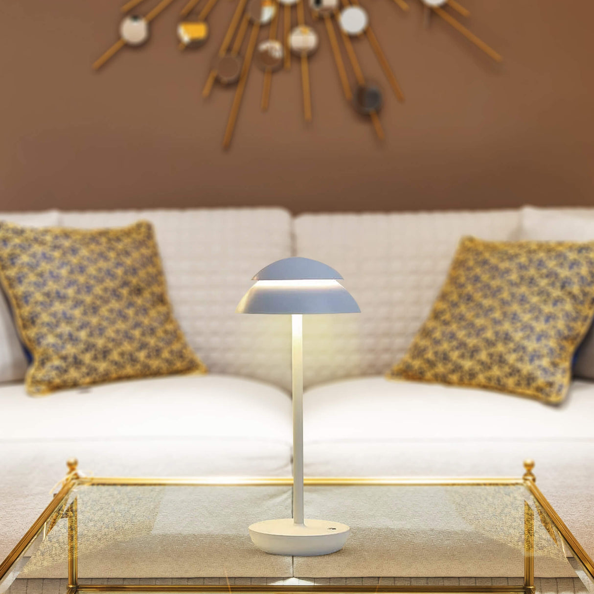 Bordslampa med beröringskontroll och LED-lampa Carvallo