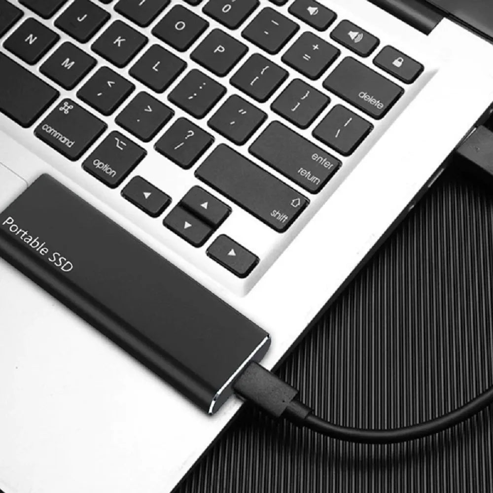 Bärbar SSD med USB-C Snabb Dataöverföring Carvallo