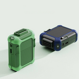 Royallure Hands-Free Bärbar Midjefläkt - Justerbar, Uppladdningsbar, Tyst Kyllösning för Utomhusaktiviteter Carvallo