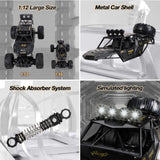 Fjärrkontrollbil med terrängmonsterhjul Carvallo