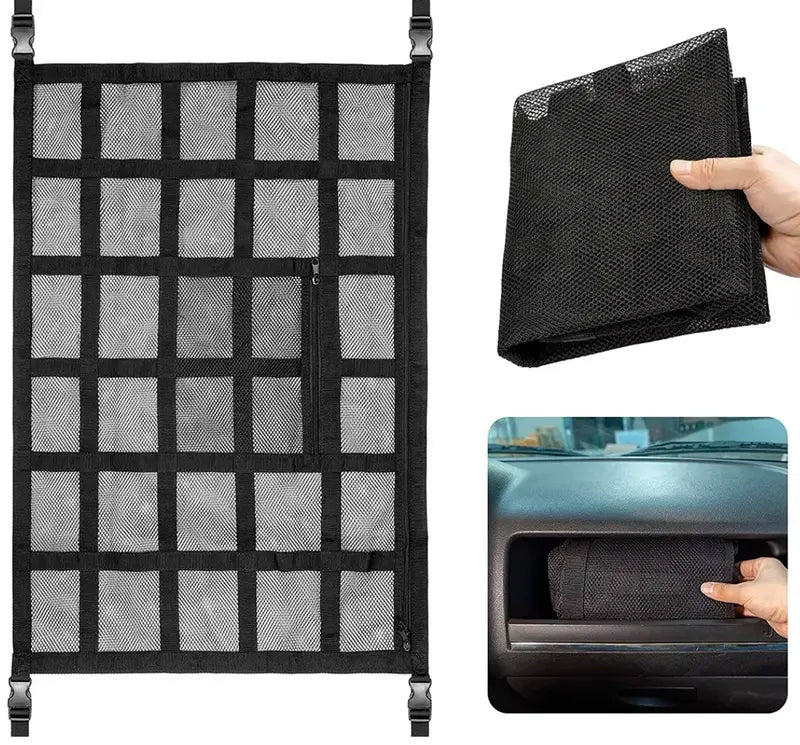 Förvaringsnät för bilens innertak-VaruZ-Hemnix