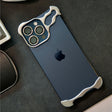 iPhone Fodral Klar Minimalistisk Metallkant Design Carvallo