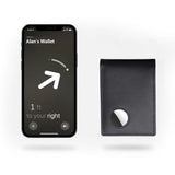 Läderplånbok Slim RFID-blockering med spårning Carvallo