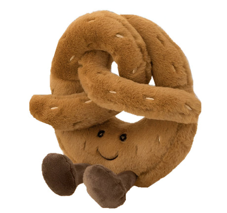 Plush Pretzel – Mjuk Kramkudde i Frukostdesign Carvallo