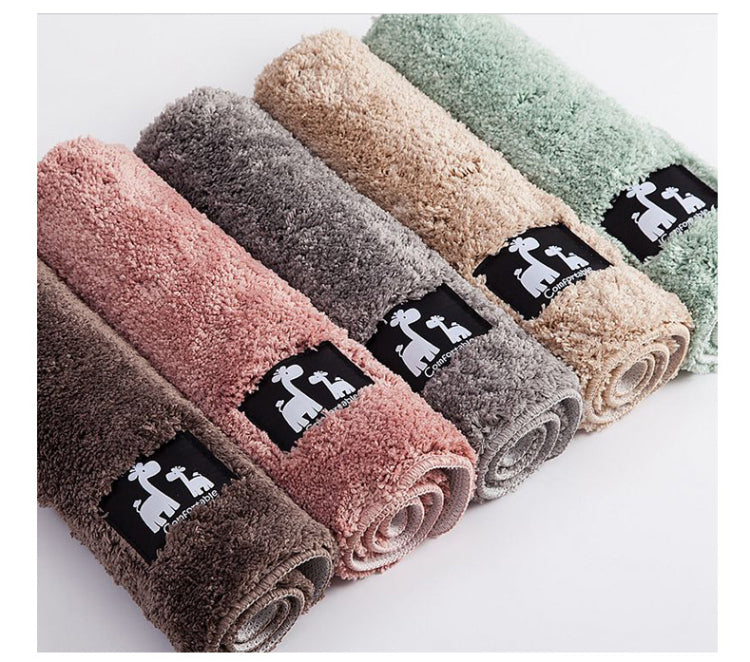 Carvallo – Lyxig Giraff Badrmatta med Halkfri och Vattenabsorberande Mikrofiber Carvallo