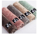 Carvallo – Lyxig Giraff Badrmatta med Halkfri och Vattenabsorberande Mikrofiber Carvallo