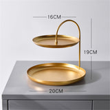 OpalTray - Elegant Förvaringsbrickställ med Art Deco-stil Carvallo