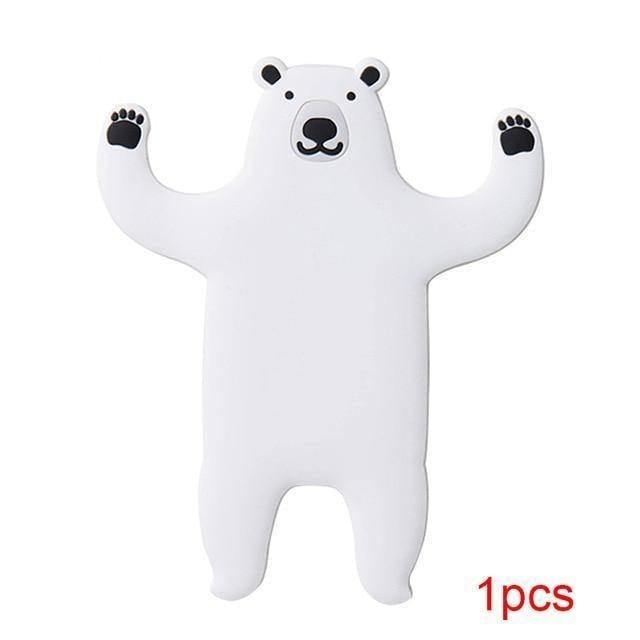 Lekfulla djurväggkrokar – Självhäftande klämmor för kök och hemorganisering MILA Sverige