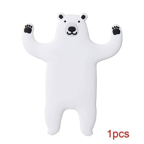 Lekfulla djurväggkrokar – Självhäftande klämmor för kök och hemorganisering MILA Sverige