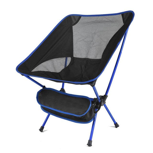 Carvallo Campingstol Ultralätt | Fällbar & Belastbar upp till 150 kg | Kompakt för Utomhus & Resor | 53x10 cm Carvallo