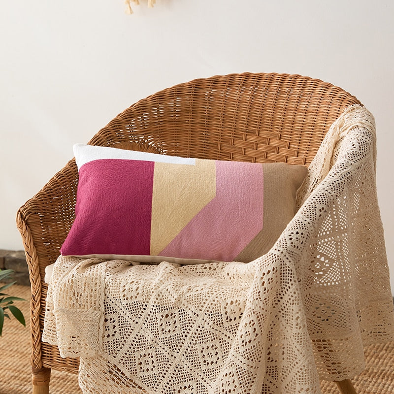 Carvallo Modern Geometrisk Lumbar Kuddeöverdrag Carvallo