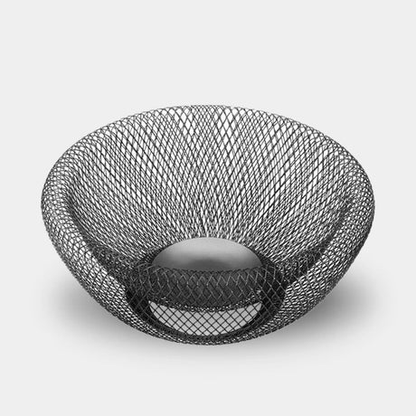 FruityNest – Dubbelväggad Mesh Fruktskål i Metall Hemnix
