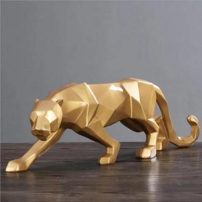 Panther Geometrisk skulptur MILA Sverige