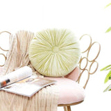 Carvallo Sammet Rund Kudde Carvallo