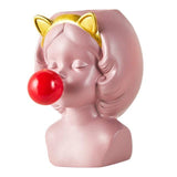 Carvallo - Charmig büsteplantekasse med unika öronaccenter Carvallo