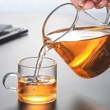 Enkelkopp Glas Teapot – Modern Löst Blad Te Maker Carvallo