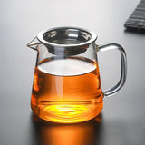 Enkelkopp Glas Teapot – Modern Löst Blad Te Maker Carvallo