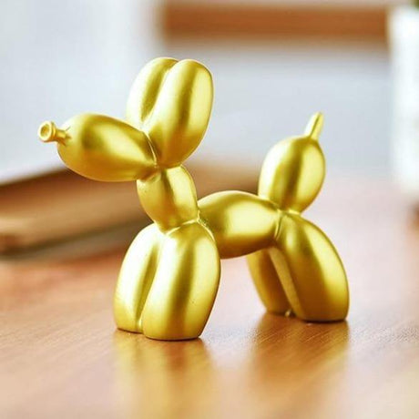 Valp Ballong Djurskulptur MILA Sverige