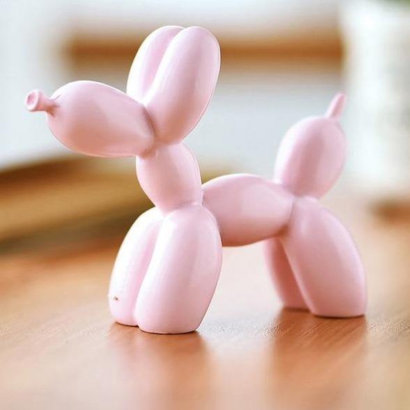 Valp Ballong Djurskulptur MILA Sverige