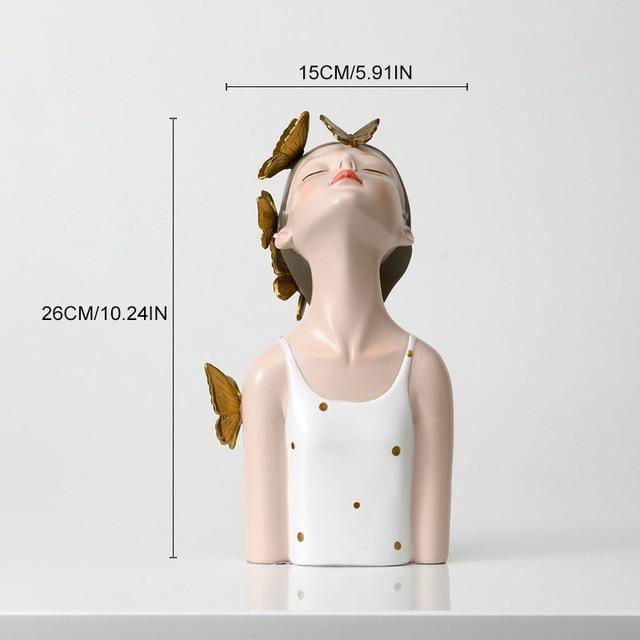 Butterfly Woodland Lady dekorationer MILA Sverige