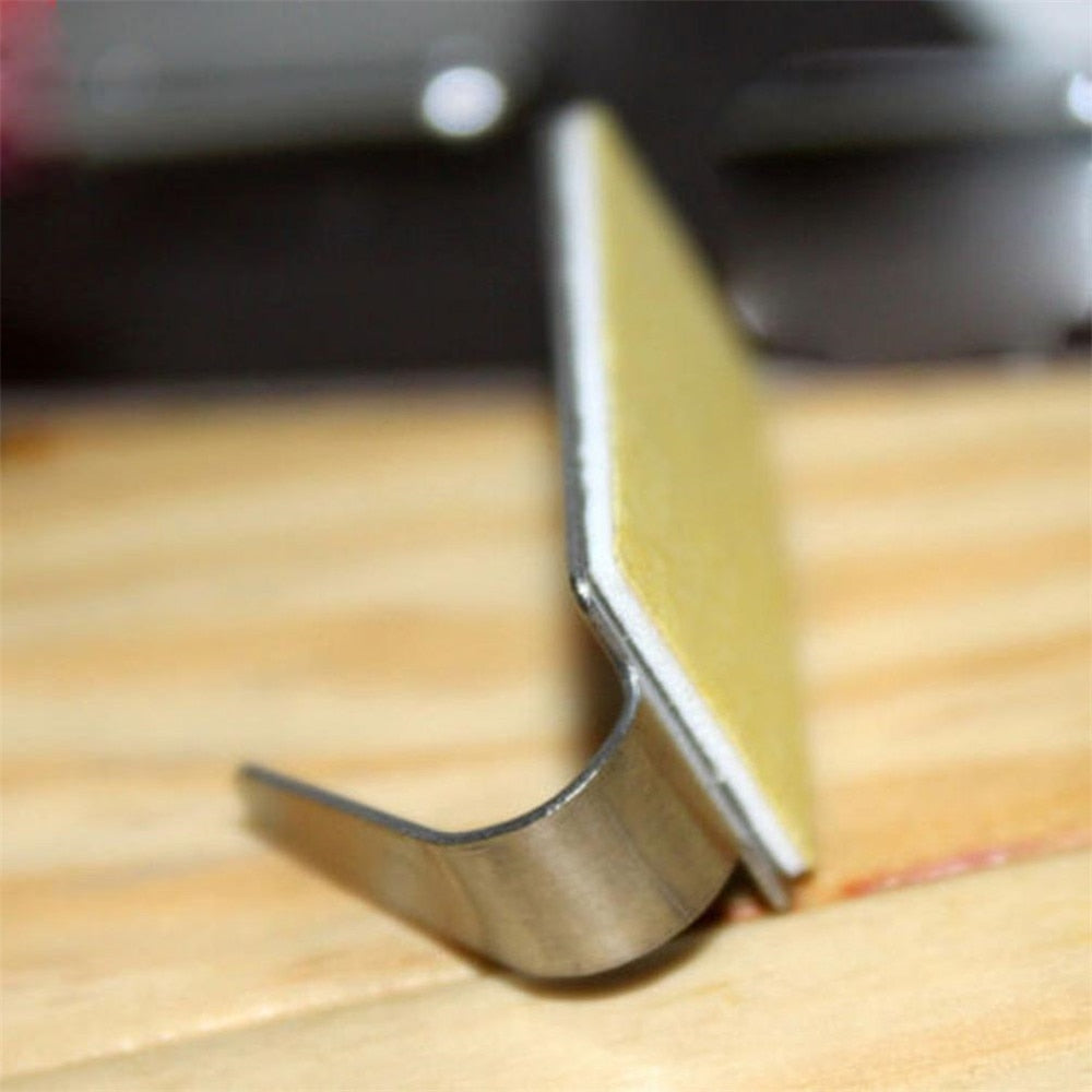 Carvallo – Självhäftande Rostfria Stålhakar för Stark och Stilren Upphängning (Set om 12) Carvallo