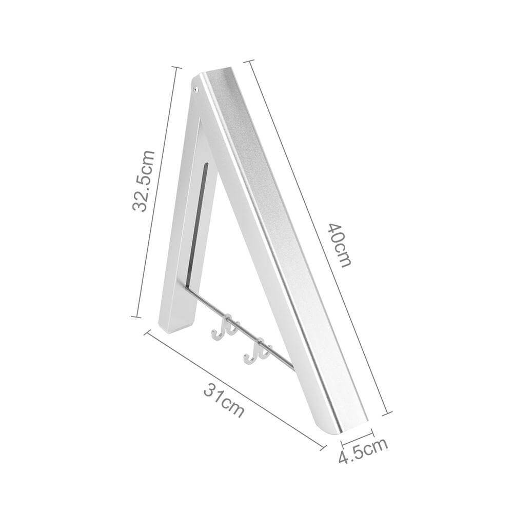 Carvallo - Hopfällbar torkställning för kläder på väggen Carvallo