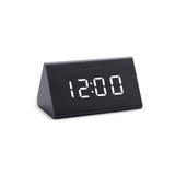 Digital Träväckarklocka med LED display – Stilren Alarmklocka i Modern Design Hemnix