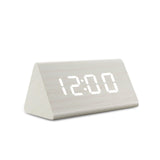 Digital Träväckarklocka med LED display – Stilren Alarmklocka i Modern Design Hemnix