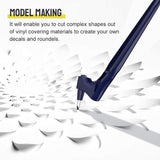 SafeSpin - 360° hobbyskärare – Precisionsroterande blad för scrapbooking och gör-det-själv-projekt MILA Sverige