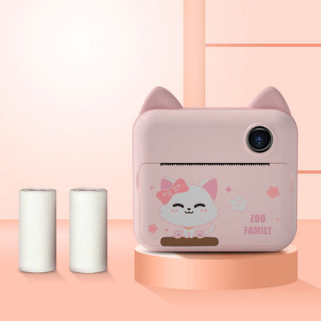 Barnens Instant Print HD Kamera Carvallo