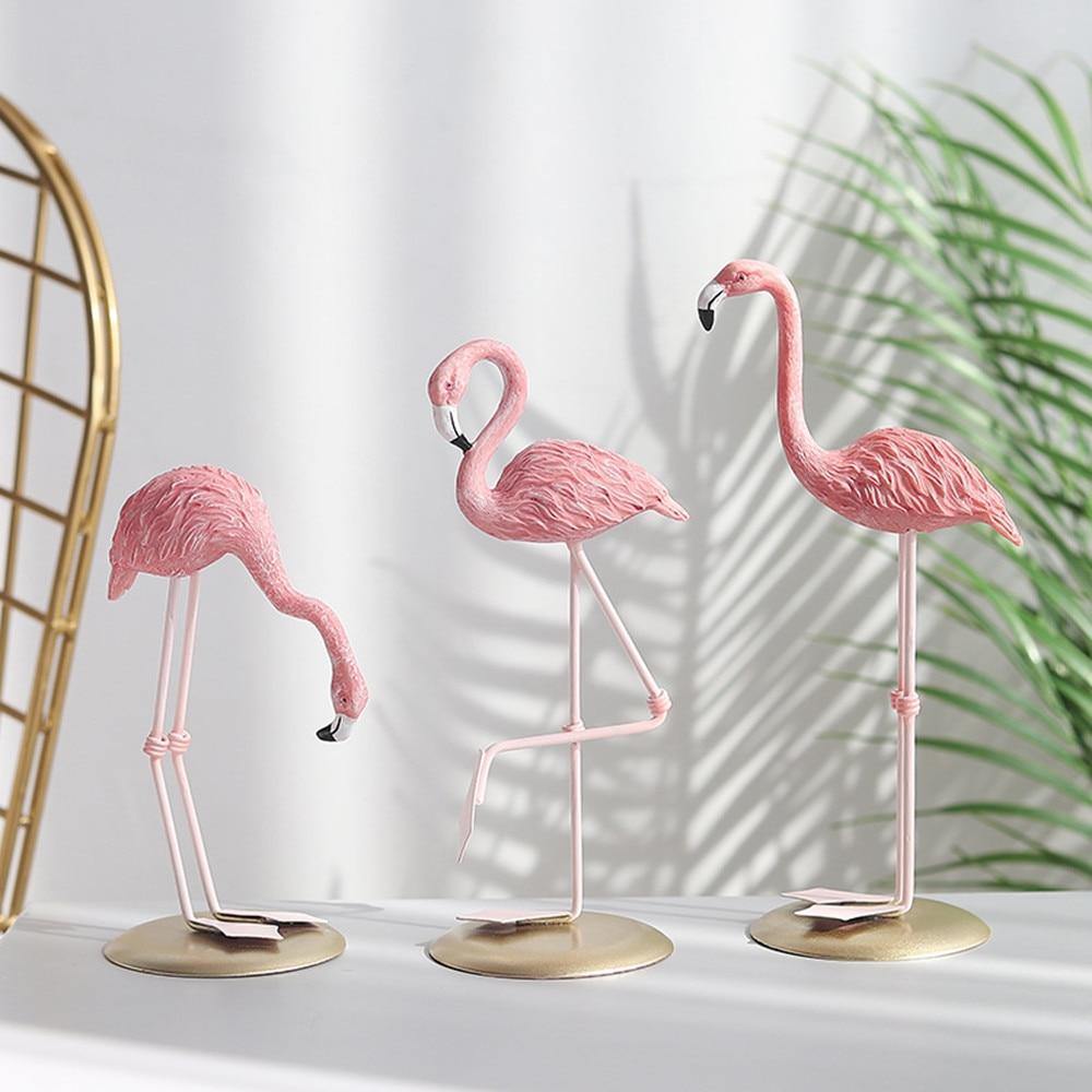 Carvallo – Eleganta Flamingo-statyer för tropisk trädgårds- och inredning Carvallo