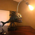Royallure Angler Fish Lamp – USB Driven LED Nattlampa för Eccentrisk Heminredning Carvallo