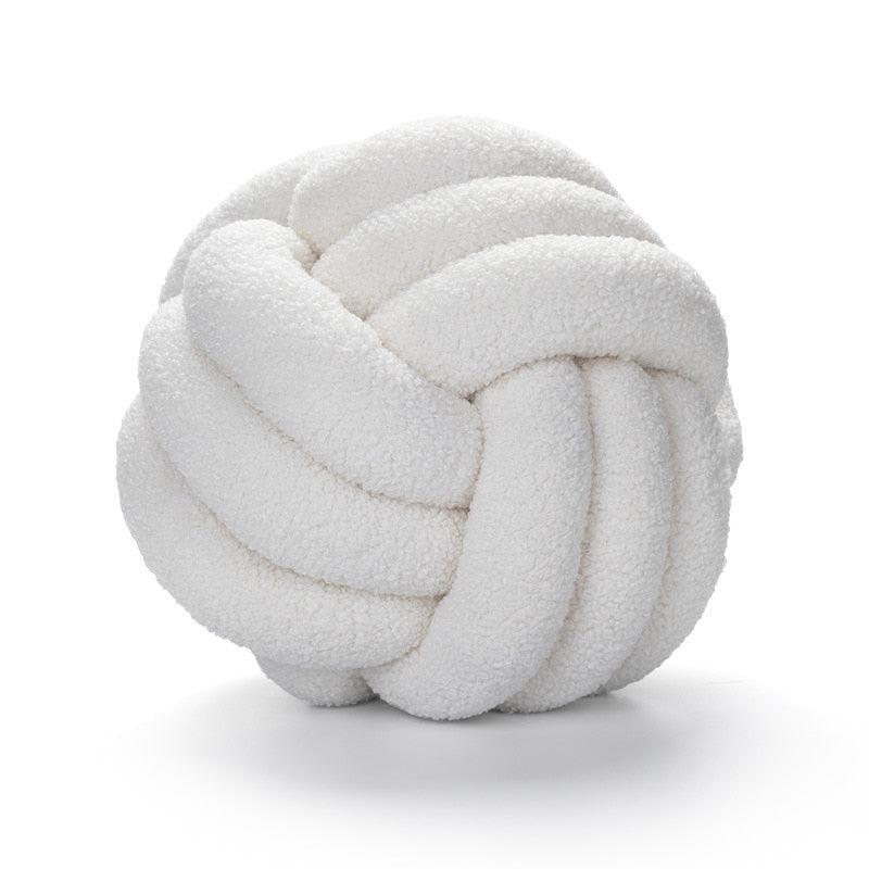 Triple Twist bomullsfleecekudde MILA Sverige