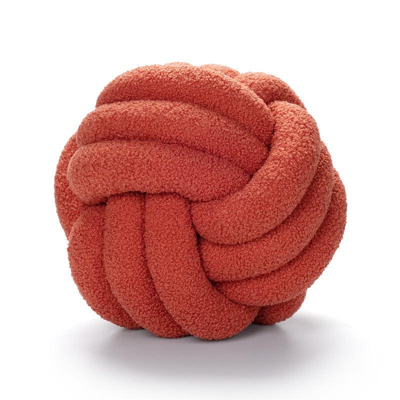 Triple Twist bomullsfleecekudde MILA Sverige