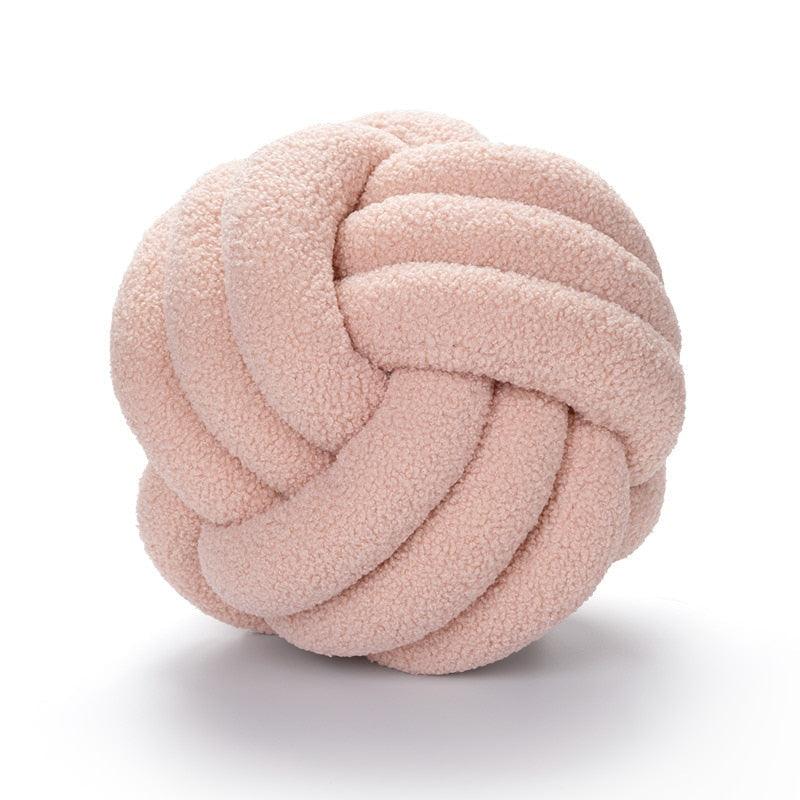 Triple Twist bomullsfleecekudde MILA Sverige