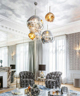 Ljusande Stilla Färgglada Taklampor Carvallo