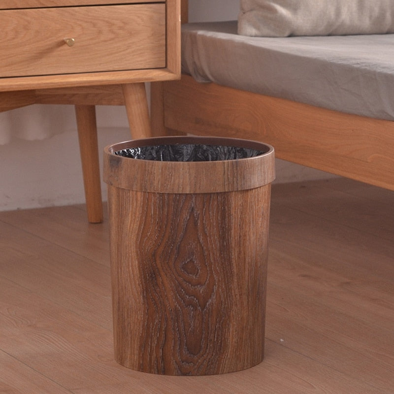 NordicWood - Elegant papperskorg i trä MILA Sverige