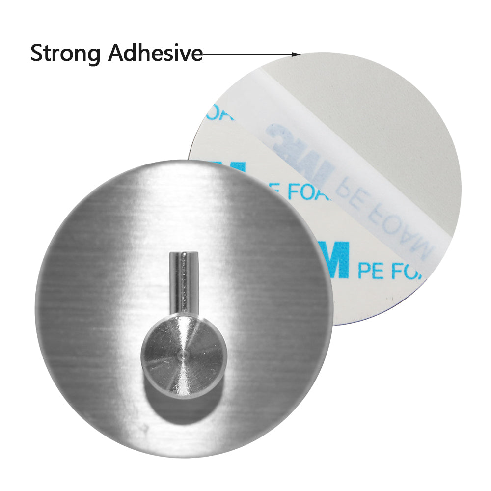 Carvallo – Självhäftande rostfria stål'hakar för badrum, kök och mer Carvallo