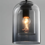 ScandiLume Light - Nordisk Postmodern Pendellampa med Dubbel Glas Carvallo