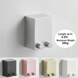 Carvallo tvättlina | Utsträckbar upp till 4,2 m | Montering utan borr | Rostfritt stål – Platsbesparande & Robust Carvallo