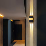 Vana - IP54 Vattentålig Utomhus Väggspotlight i Aluminium Carvallo