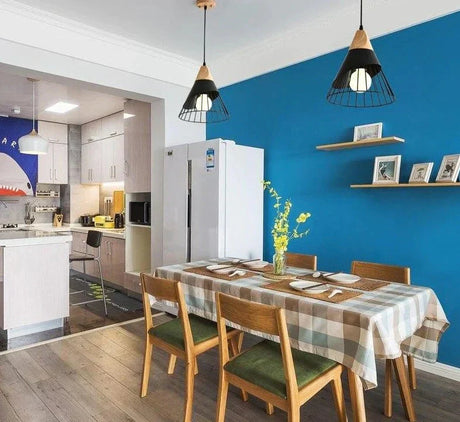 Samtida Hänglampa med Järnskärm - E27 Fäste Carvallo